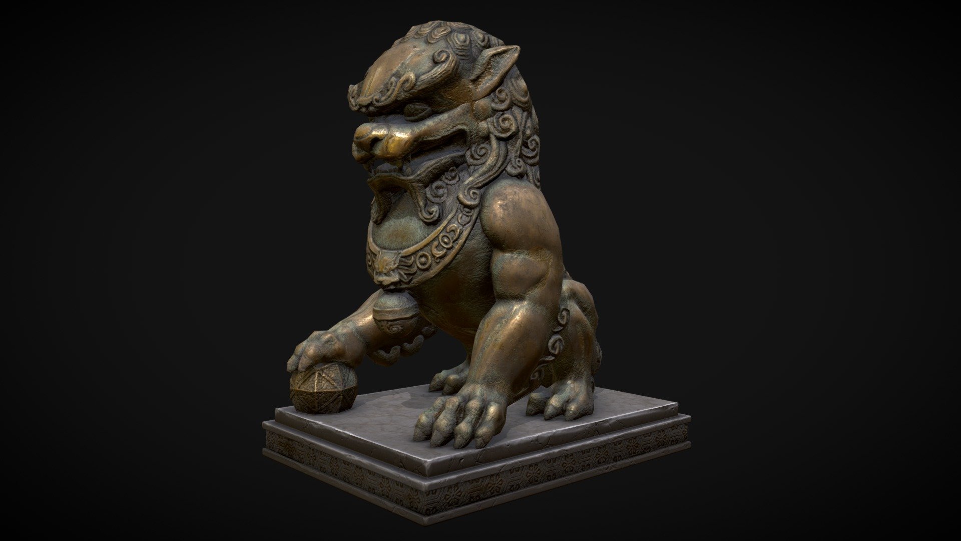 Chinese Guardian Lion