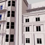 Commercial Building Facade 05
