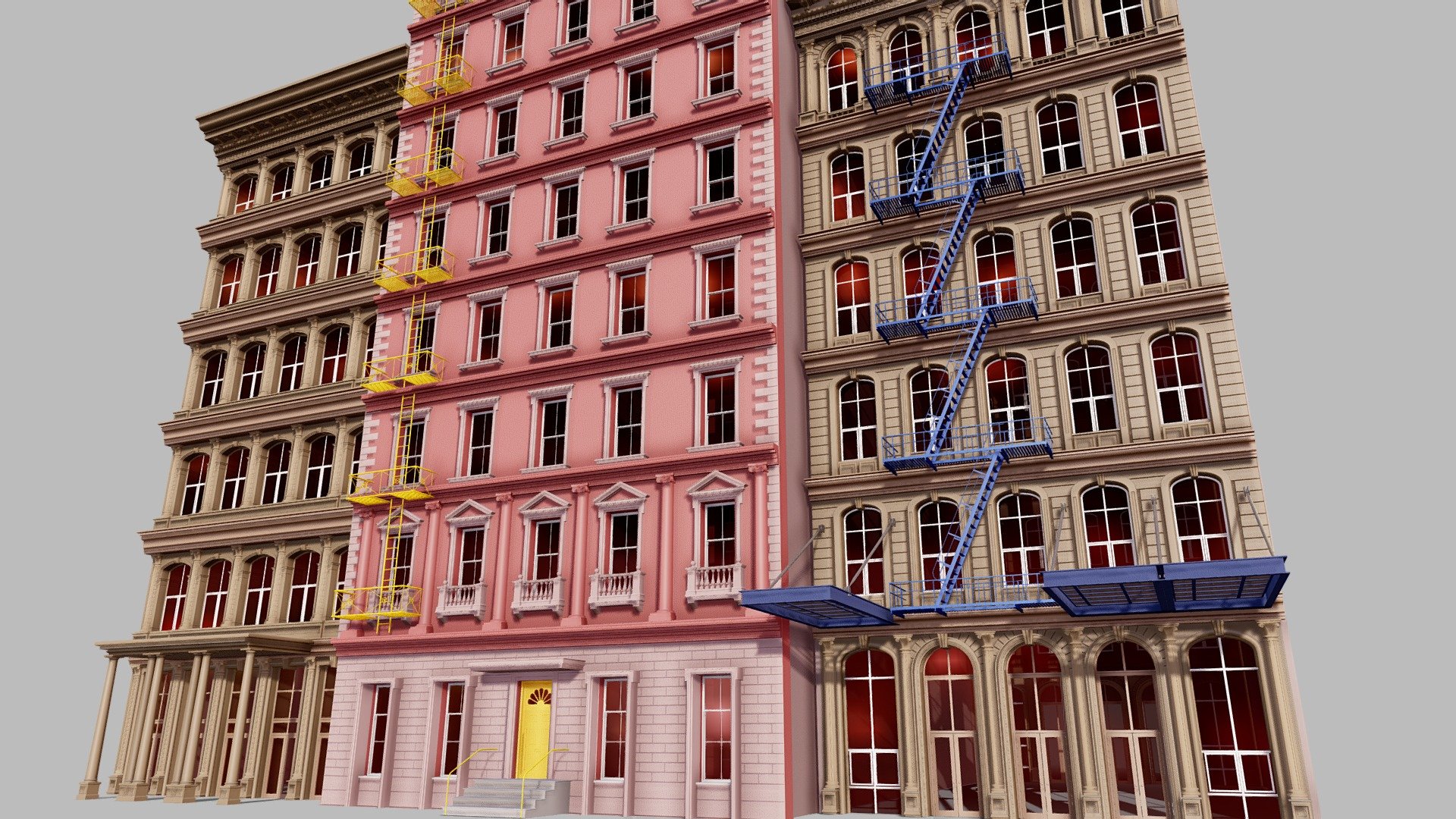 Commercial Building Facade 18
