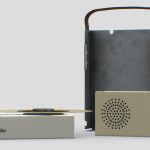 dieter rams braun tp 1 radio player 3d model