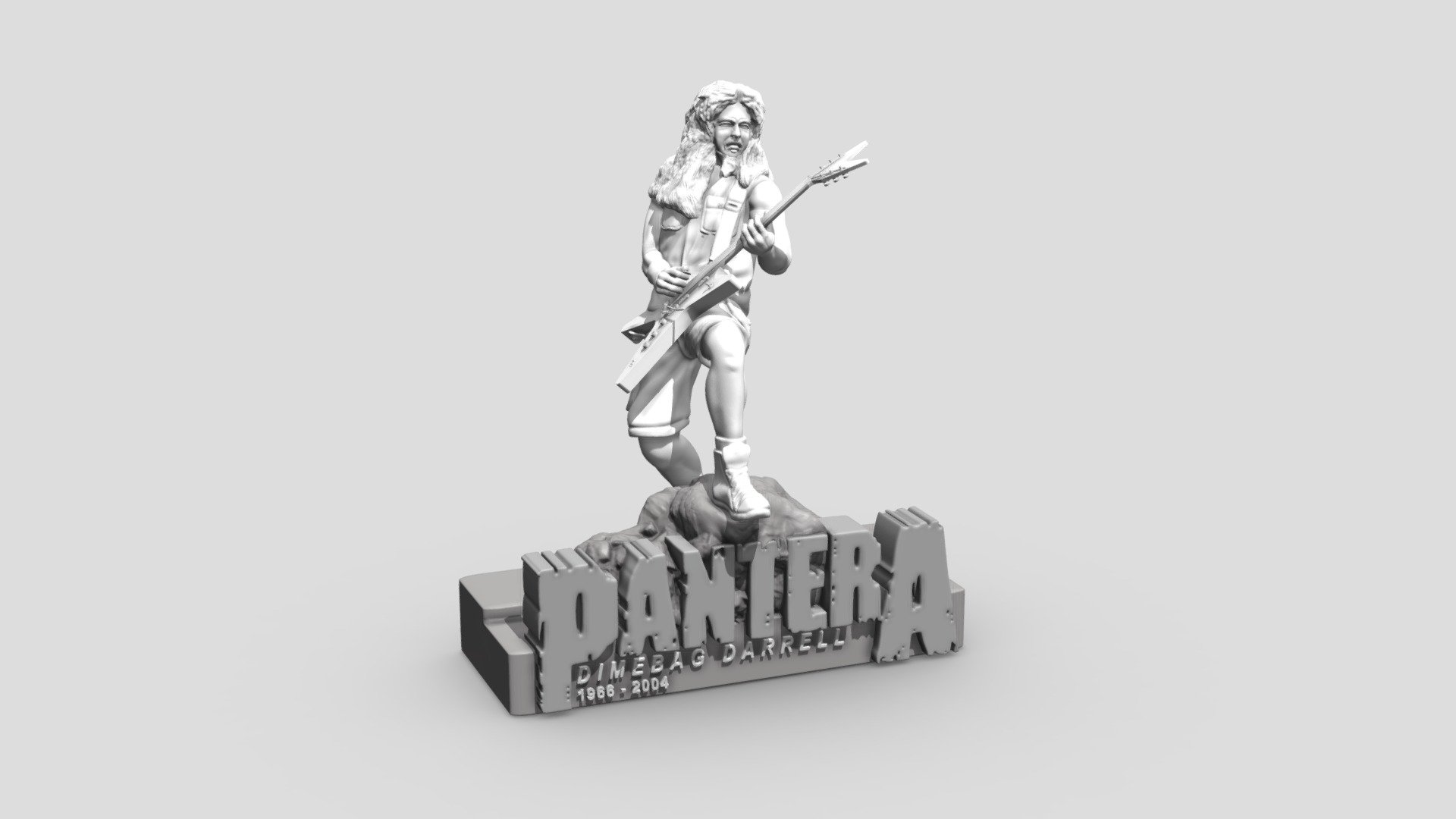DIMEBAG DARRELL PANTERA – 3DPRINTING