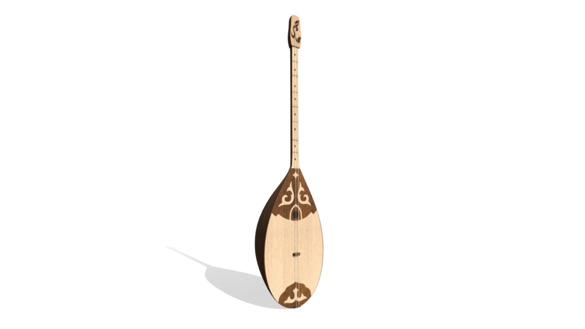 dombra 3d model