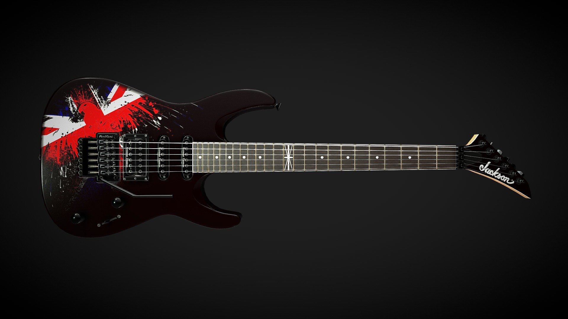 Electric Guitar Jackson Dinky (British Eagle)
