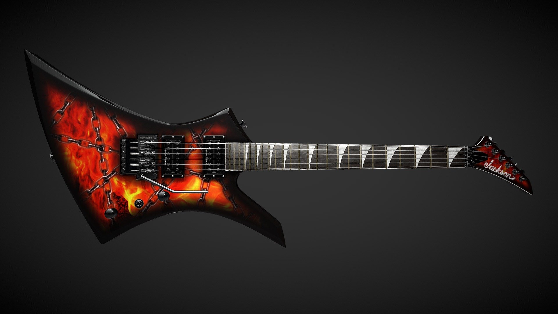 Electric guitar Jackson Kelly skin2
