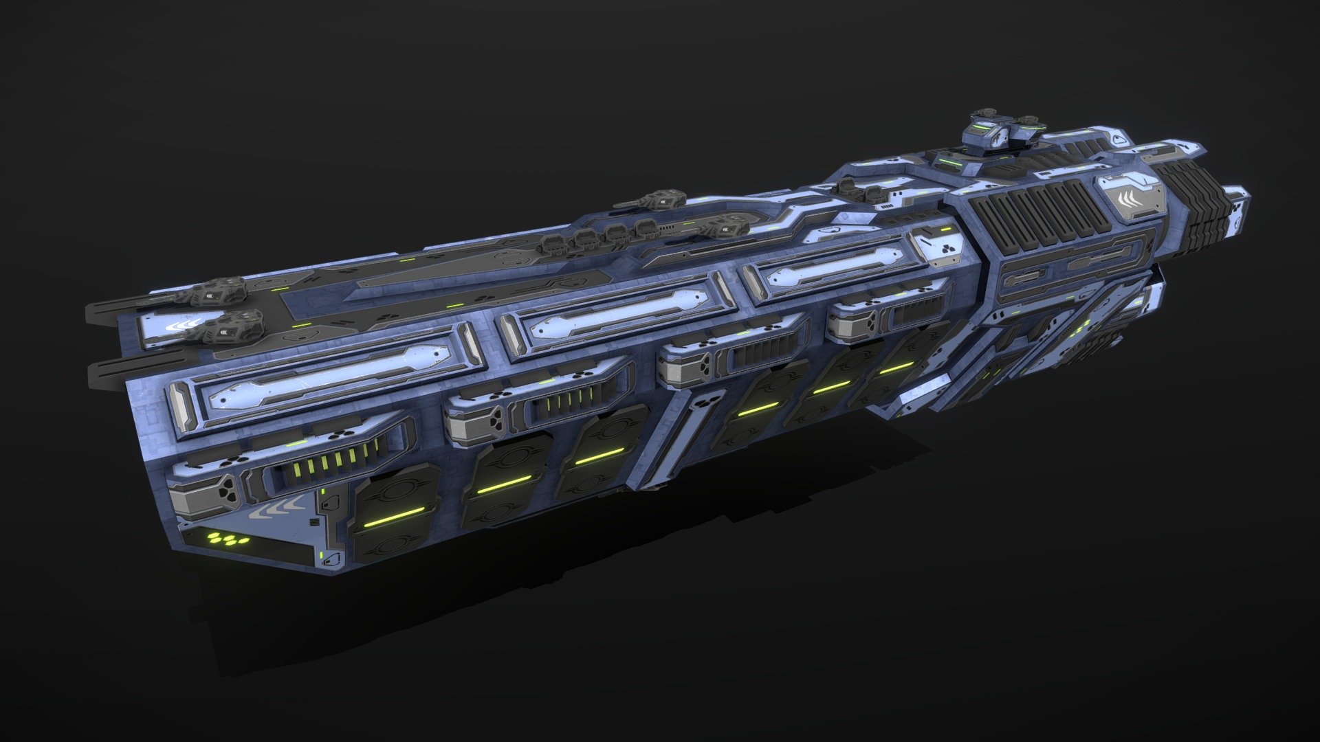 Enkar Republic Battleship Gastekan