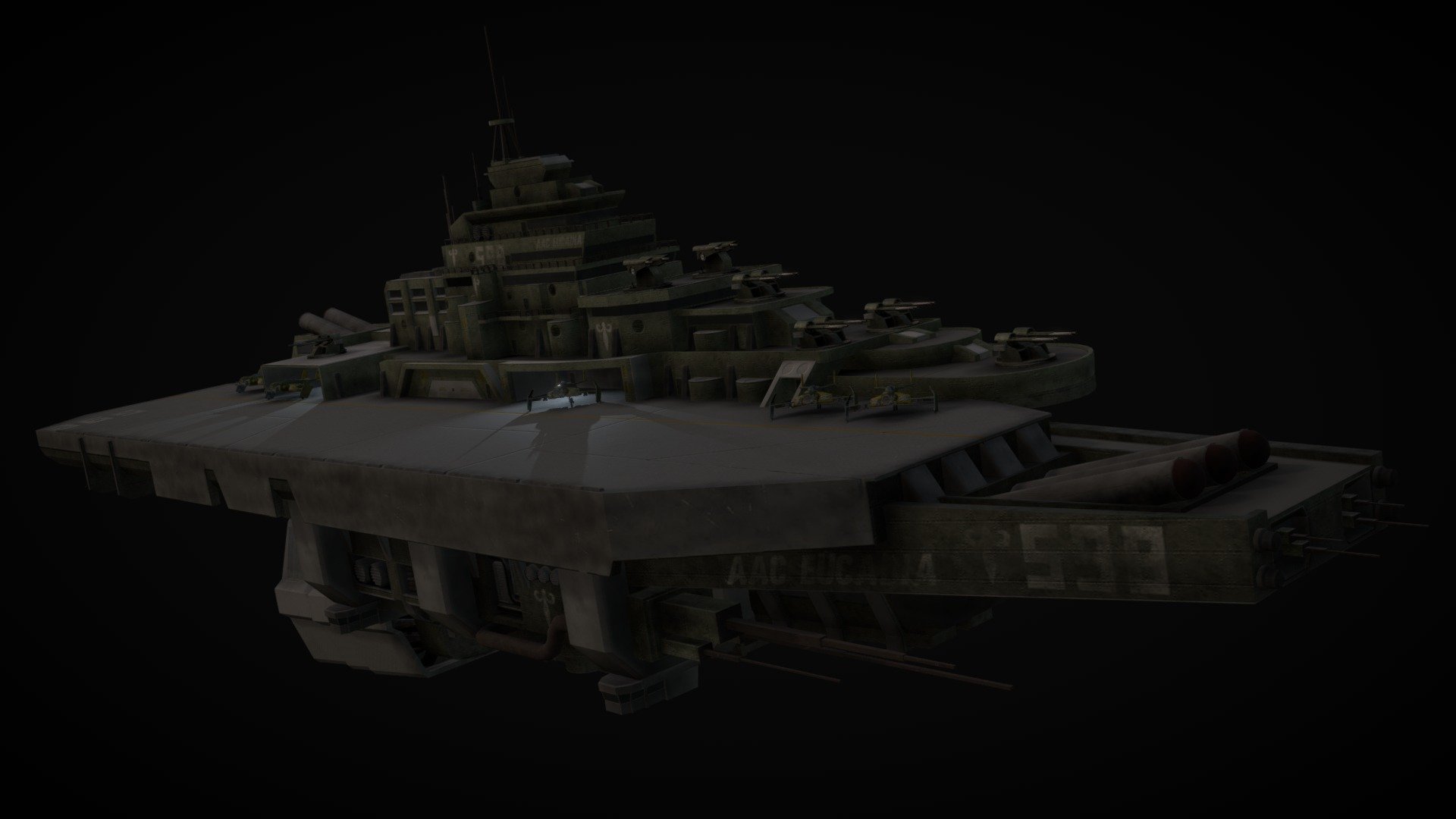 Eucadian capital class Carrier