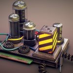 fallout water chip 3d model