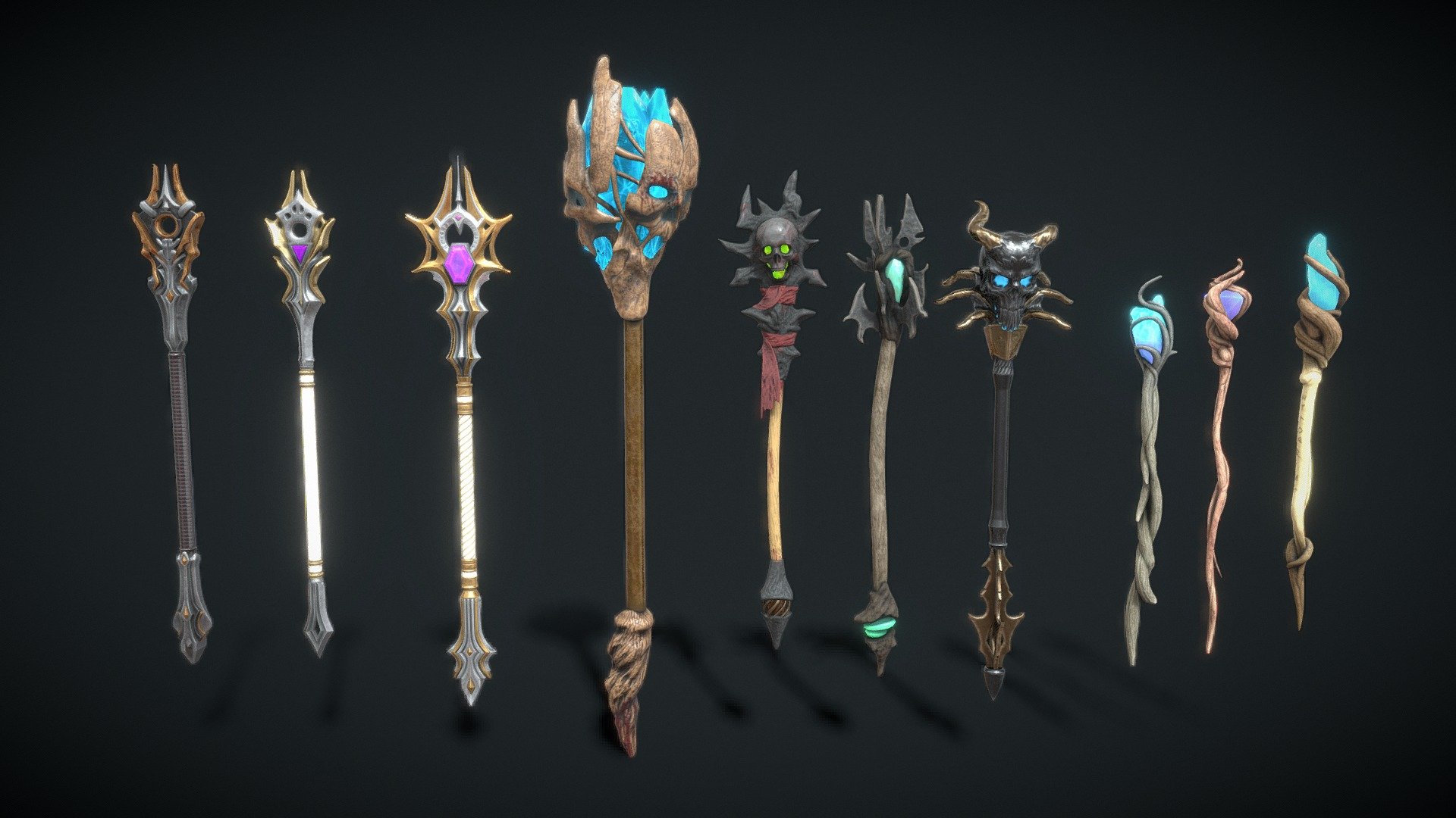 Fantasy Staff Pack03