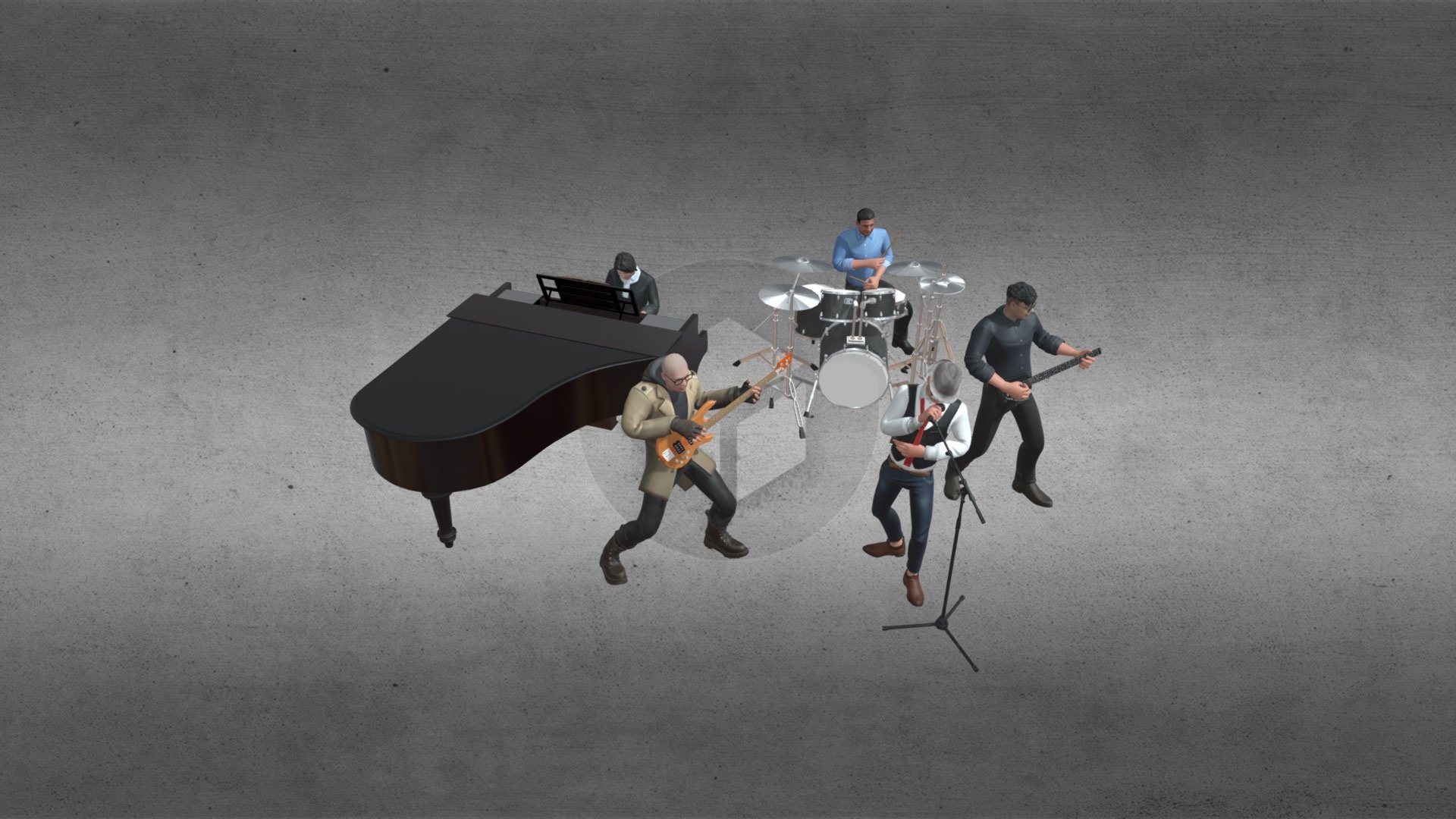 Full Band Group Player Music