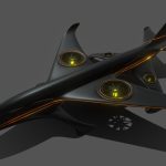 future airliner 3d model