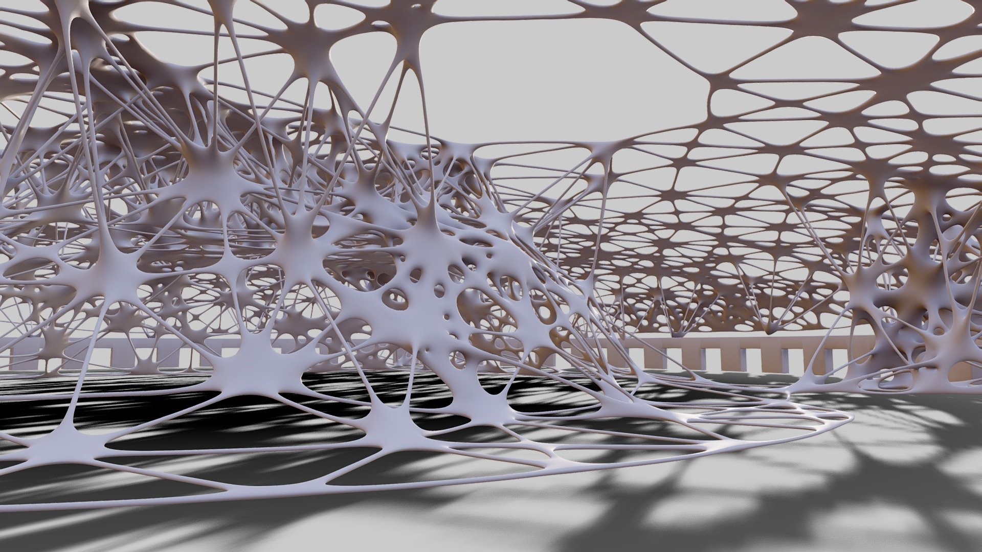 Futuristic Architectural Dome Interior 10