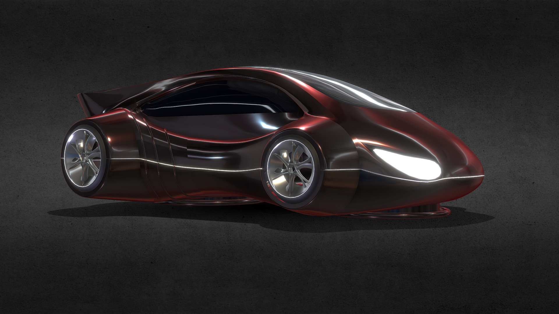 Futuristic Car 1