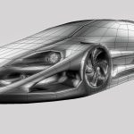 Futuristic Car HD 08