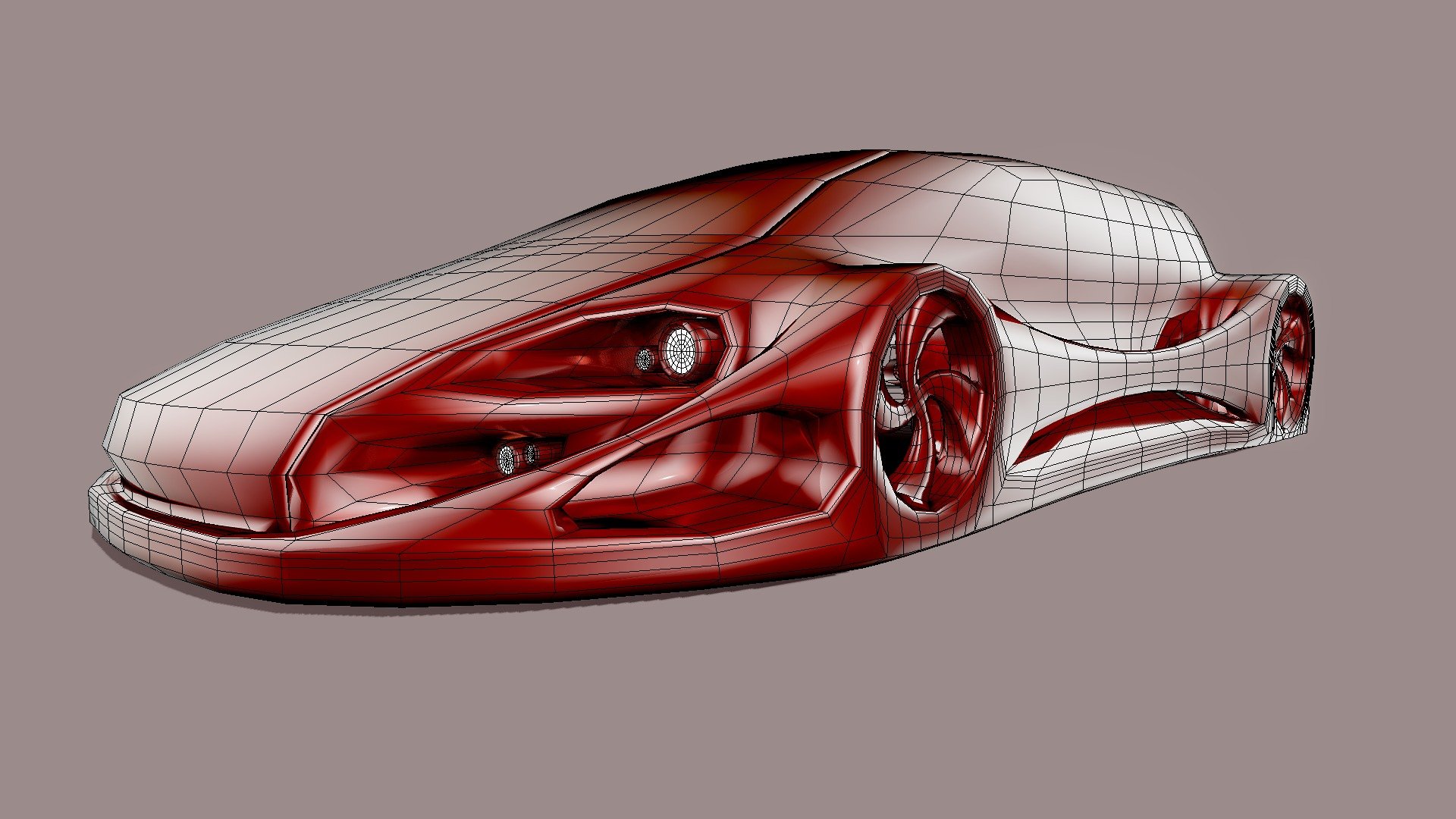 Futuristic Car HD 09