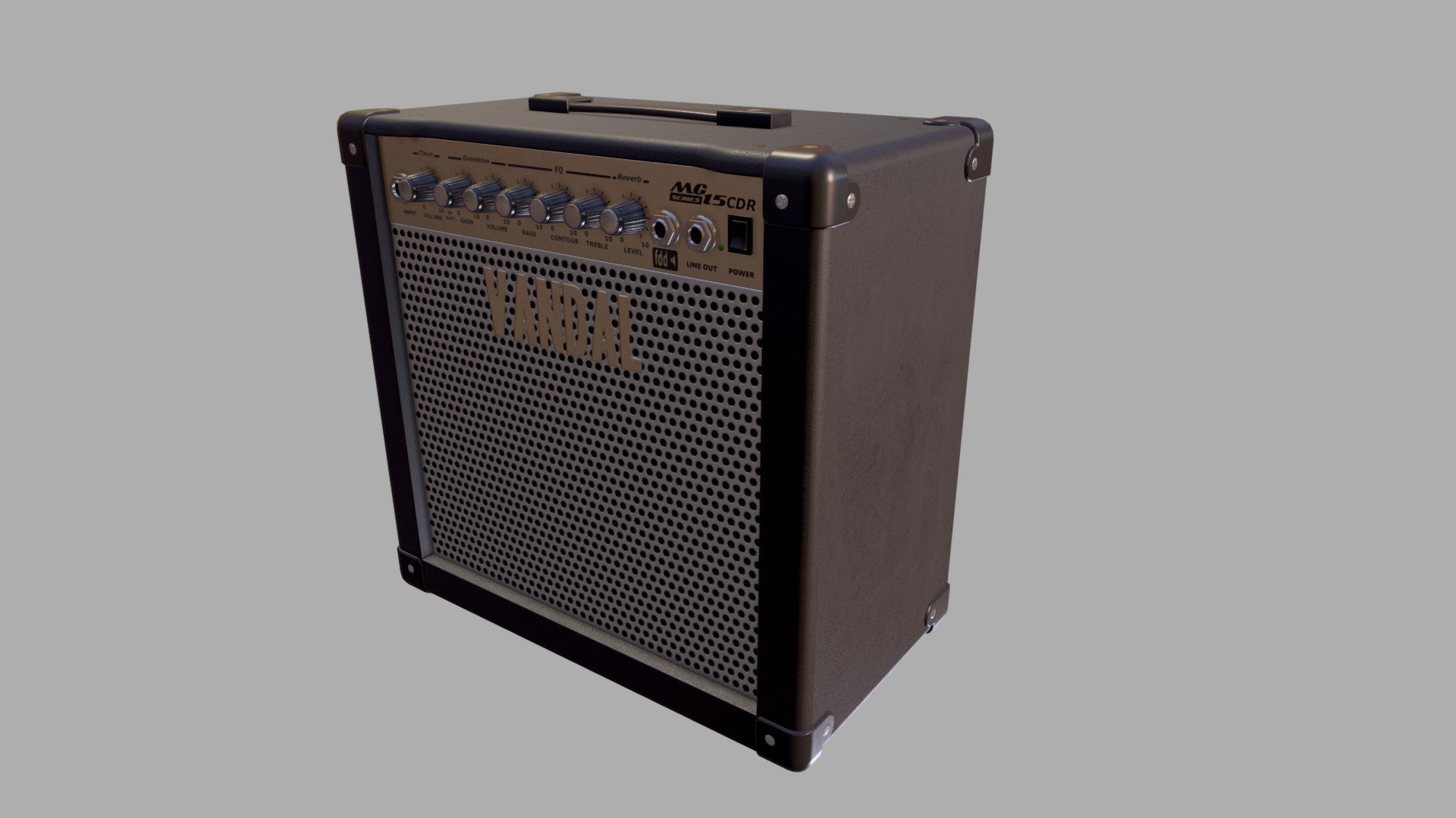 Game Art: Guitar Amplifier