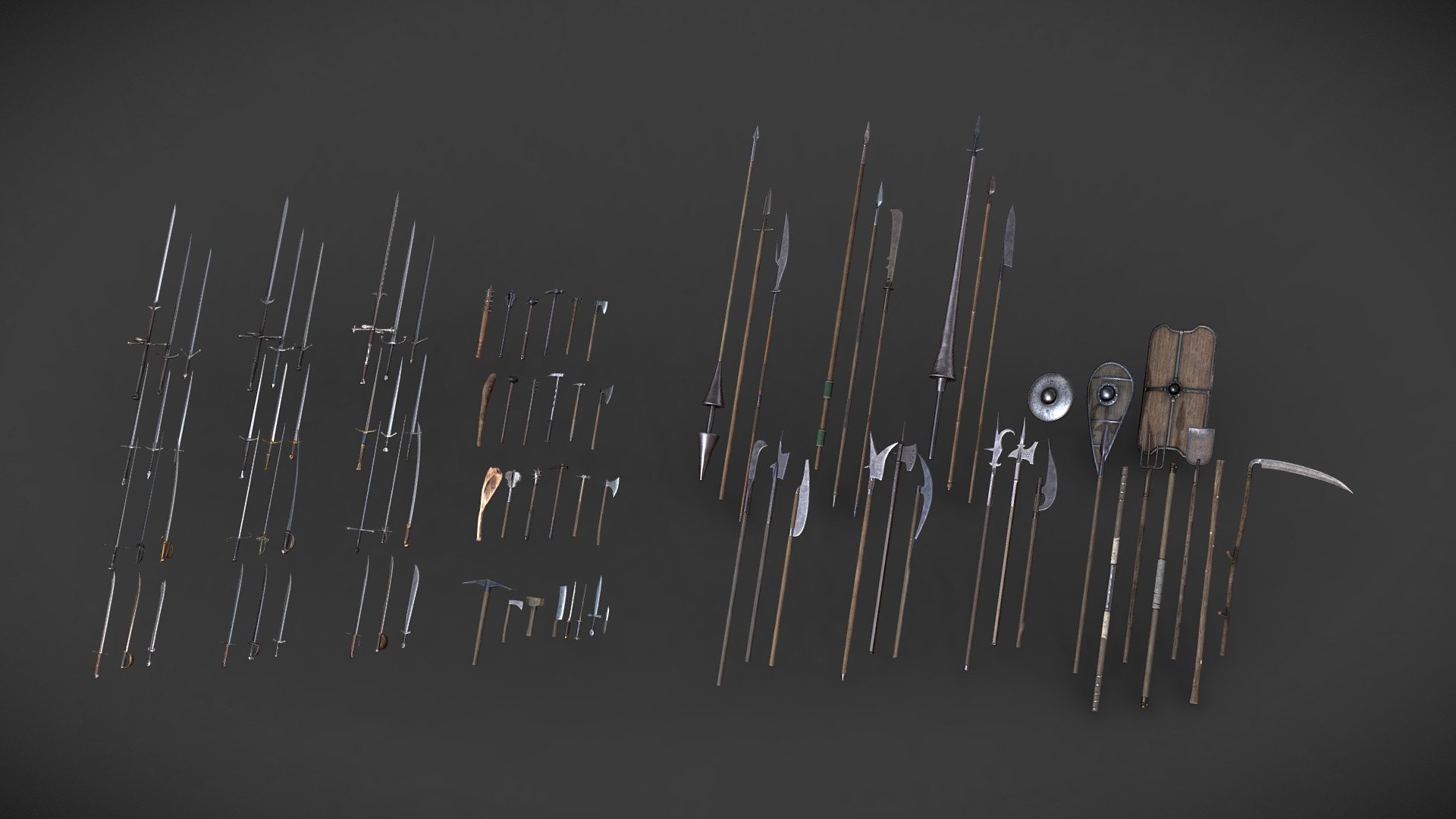 Generic Medieval Melee Pack