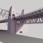 harbour bridge 3d model