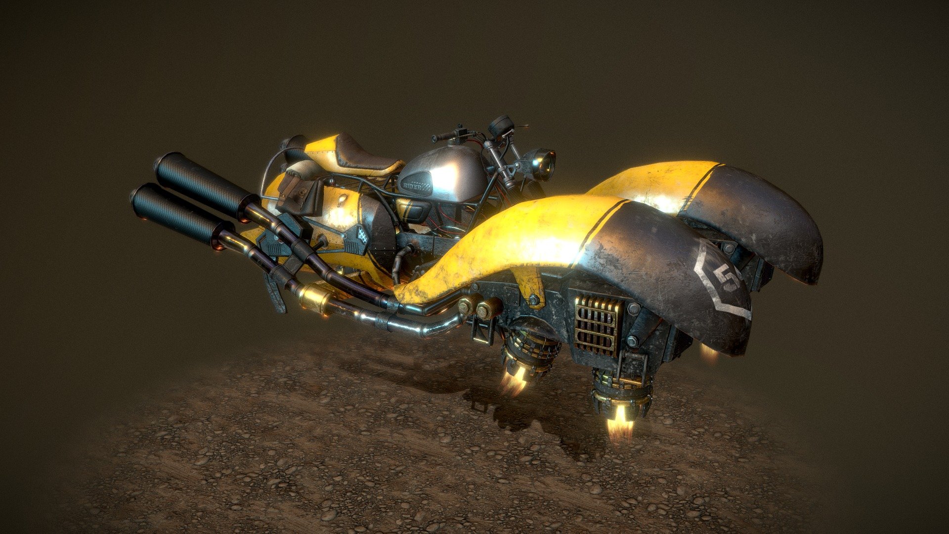 Hover Bike – The Rider