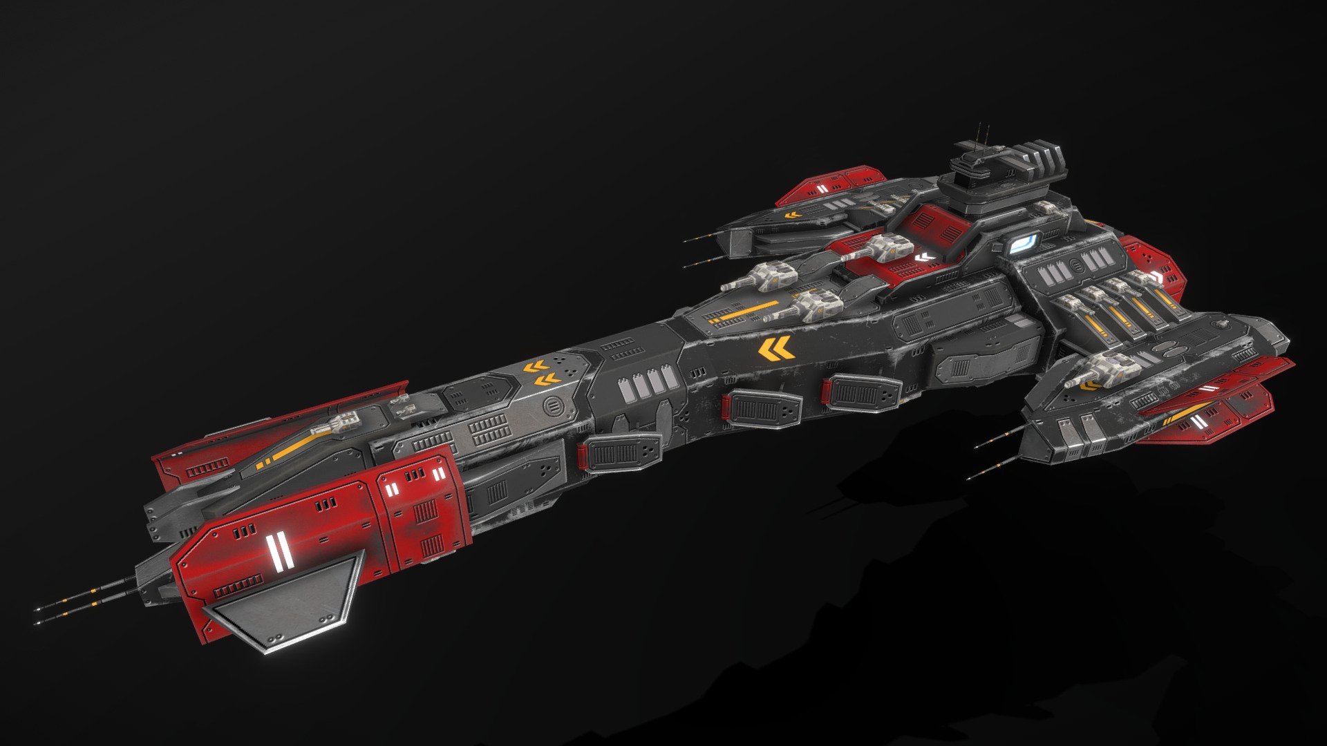 Jolly Roger Class Pirate Battleship