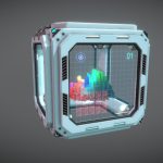 Kubernetes container, application installed