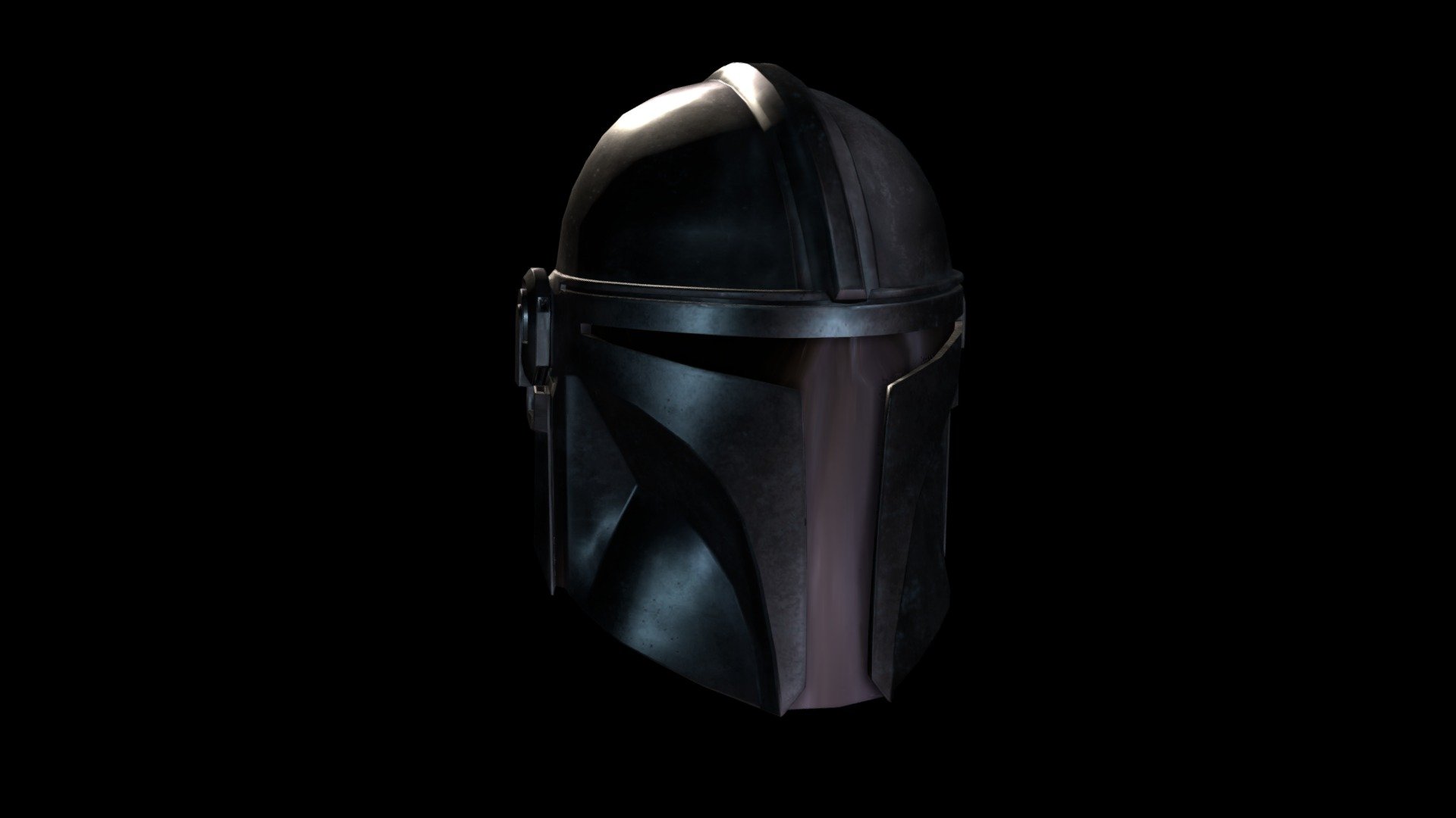 (New) Mandalorian Helmet.