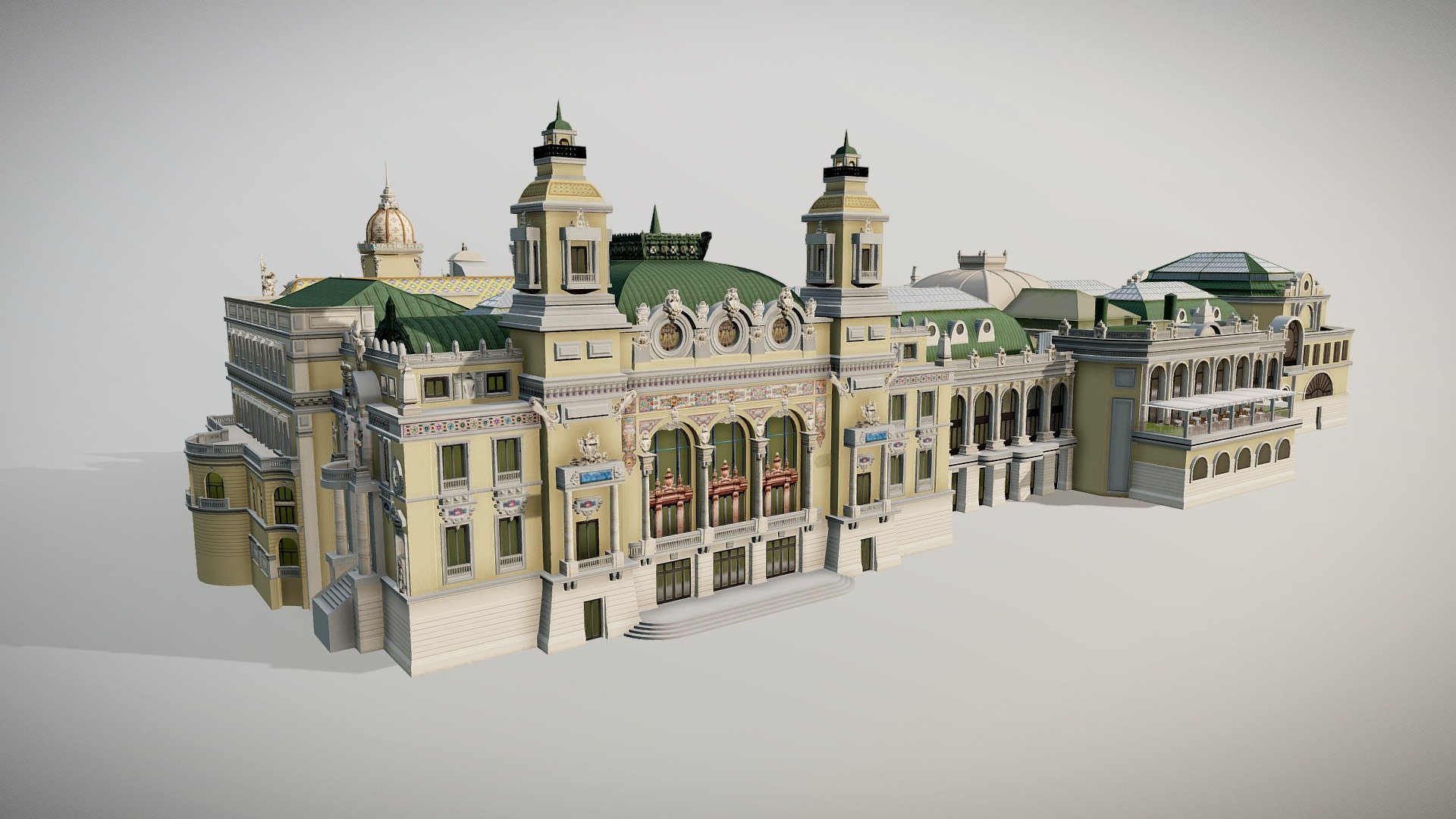 Monté Carlo Casino, Opera House & Gaming Rooms.