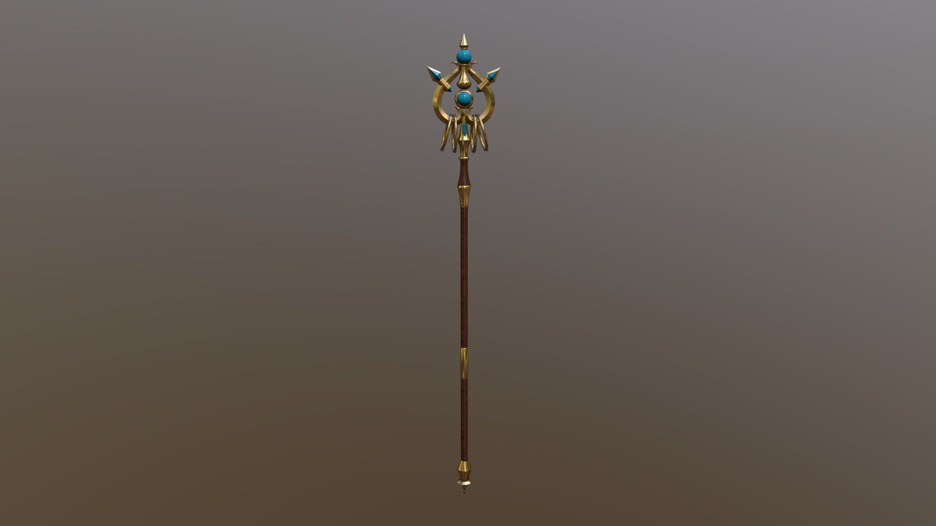 Priestess’s Staff (Anime version)