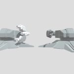 Space Battleship Modular Turrets – WIP