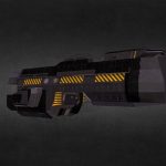 Space Cruiser VTF 002 LOWPOLY