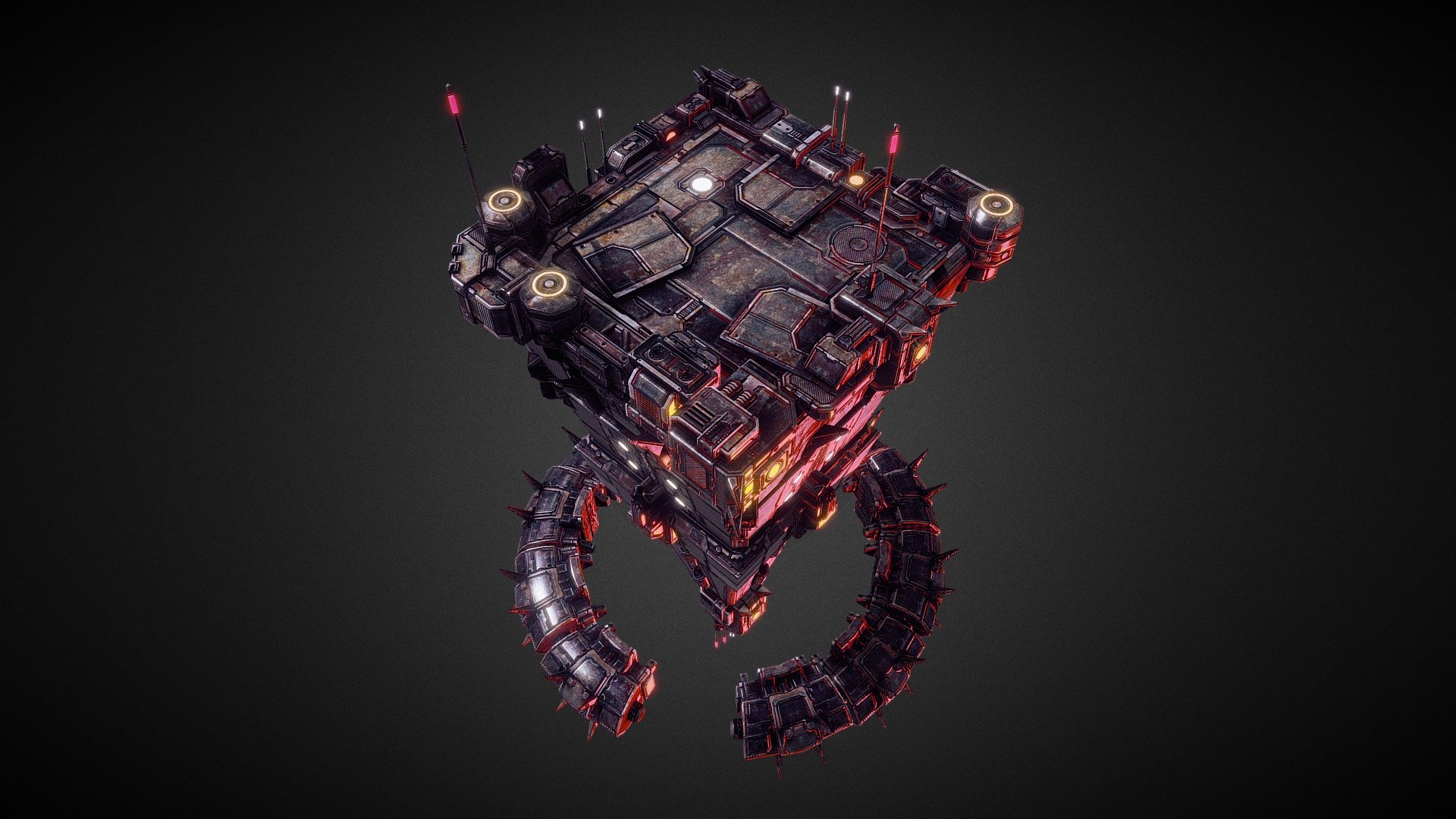 Starfall Tactics — Screechers mothership