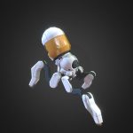suicidel spider bot 3d model