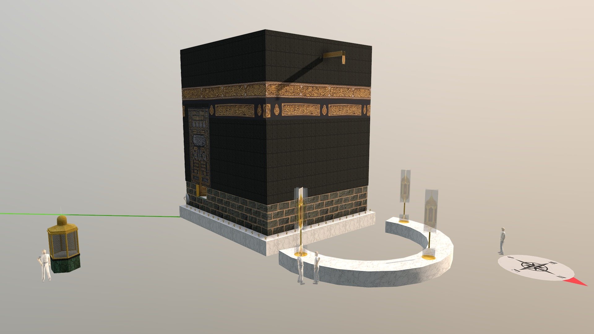 The Kaaba in Mecca