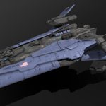 USSN Missouri Class Battleship