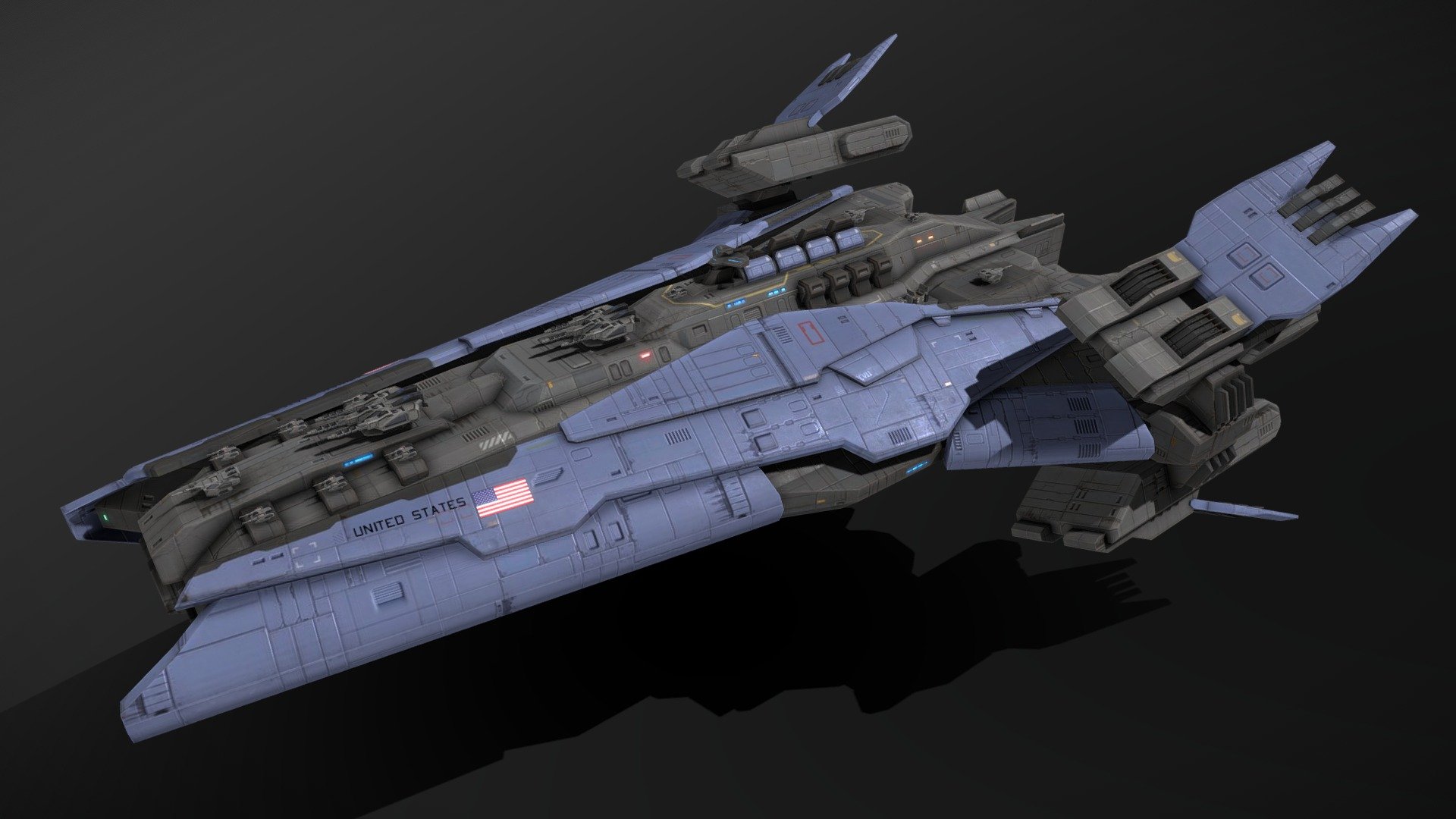 USSN Missouri Class Battleship