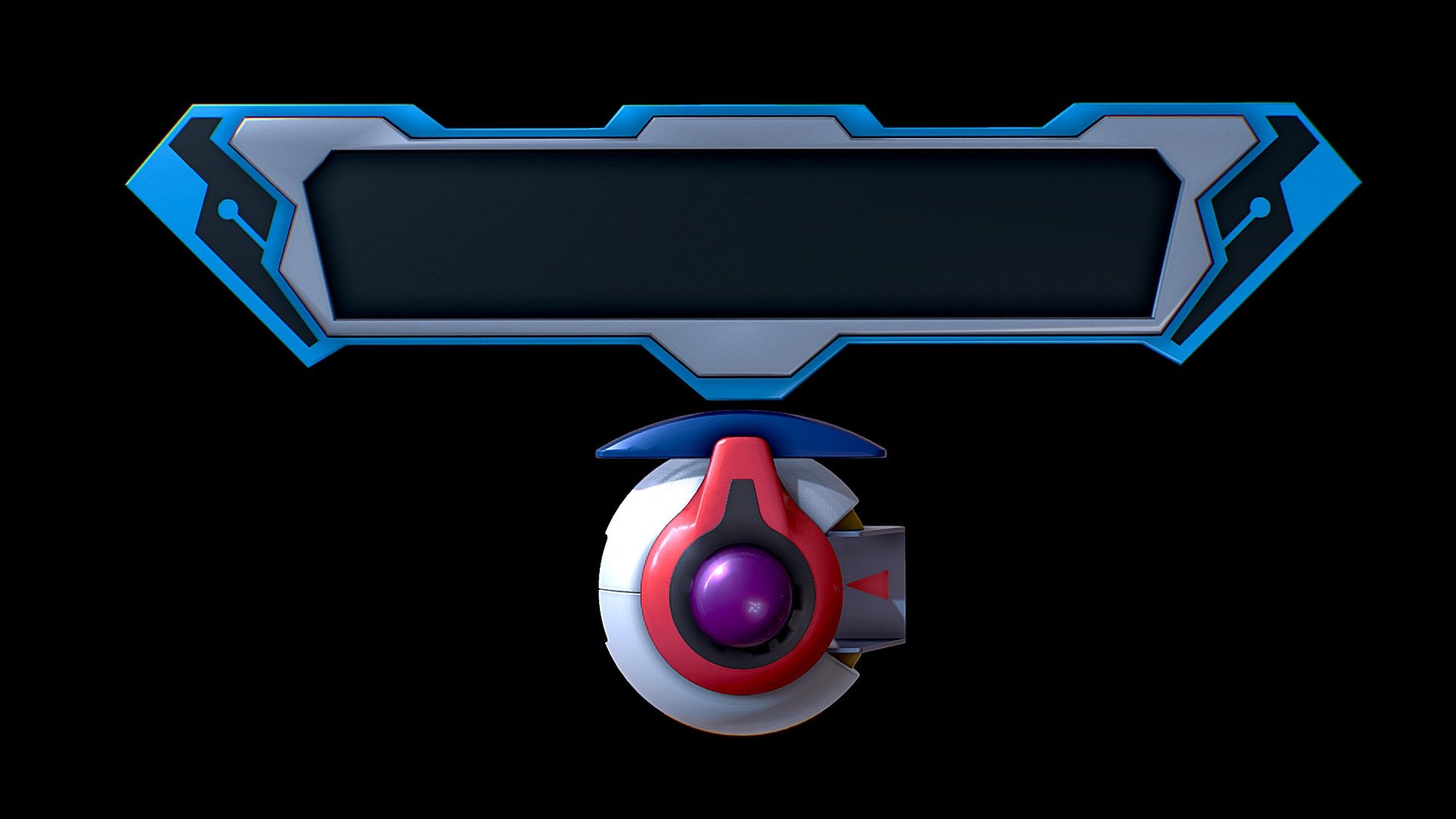 Download Yusaku Duel Disk / Yugioh Vrains 3D Model | Deep3DSea
