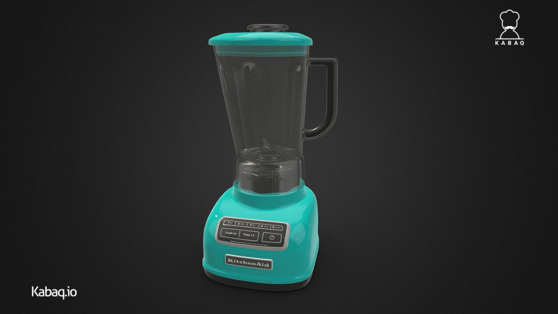 10 Kitche Aid Blender OBJ