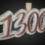 1300 polo g chain medallion 3d model