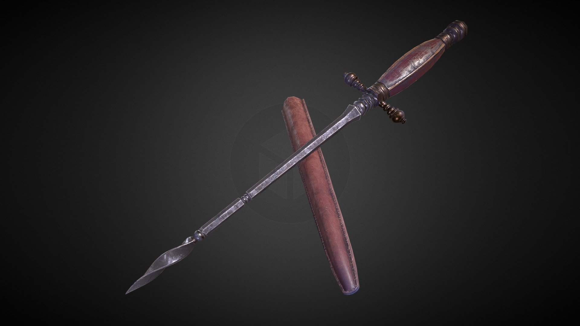 1700s Antique Piercing Dagger