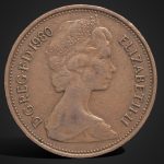 2 pence elizabeth ii 1980 rawscan 3d model