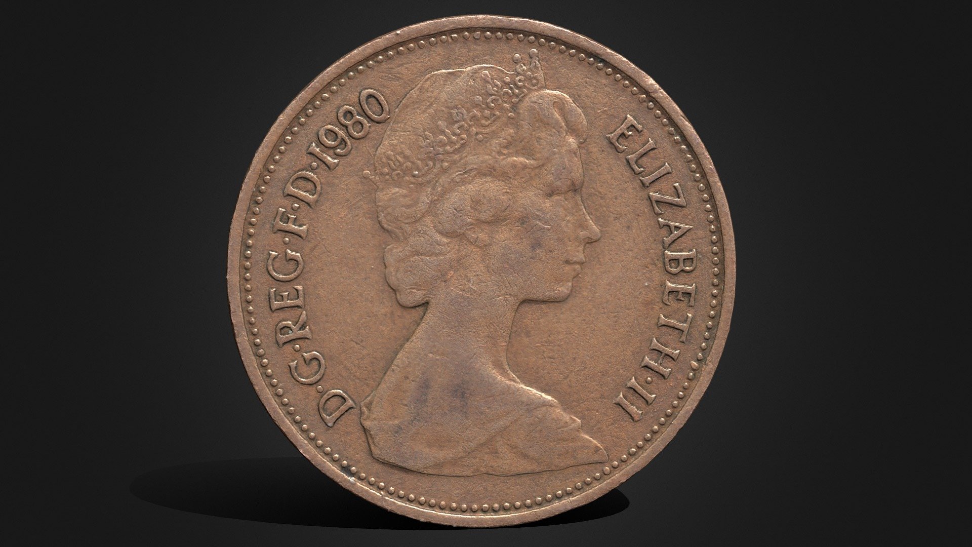 2 Pence – Elizabeth II (1980) .::RAWscan::.