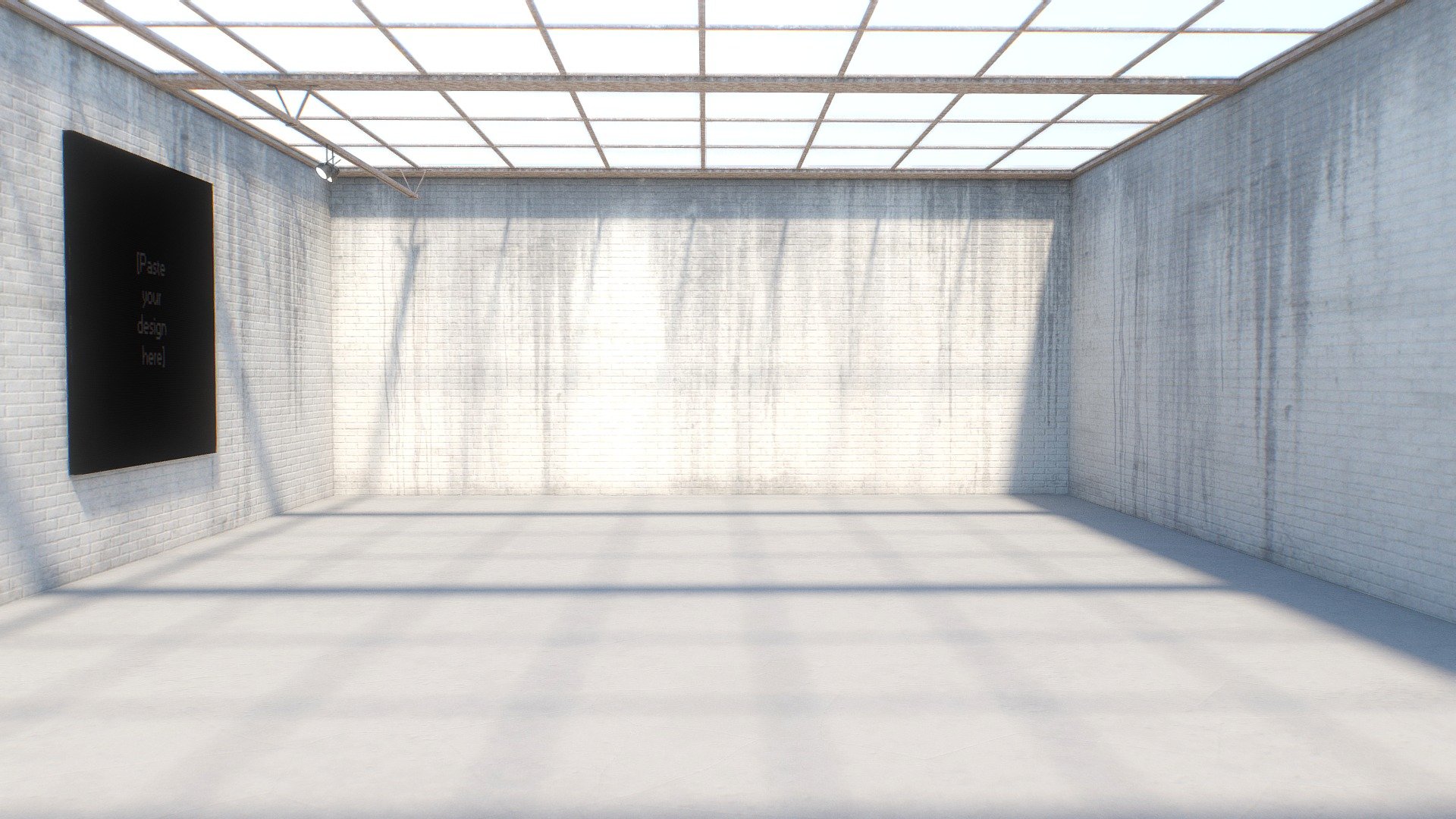 Abandoned VR Gallery for Design & Street Art