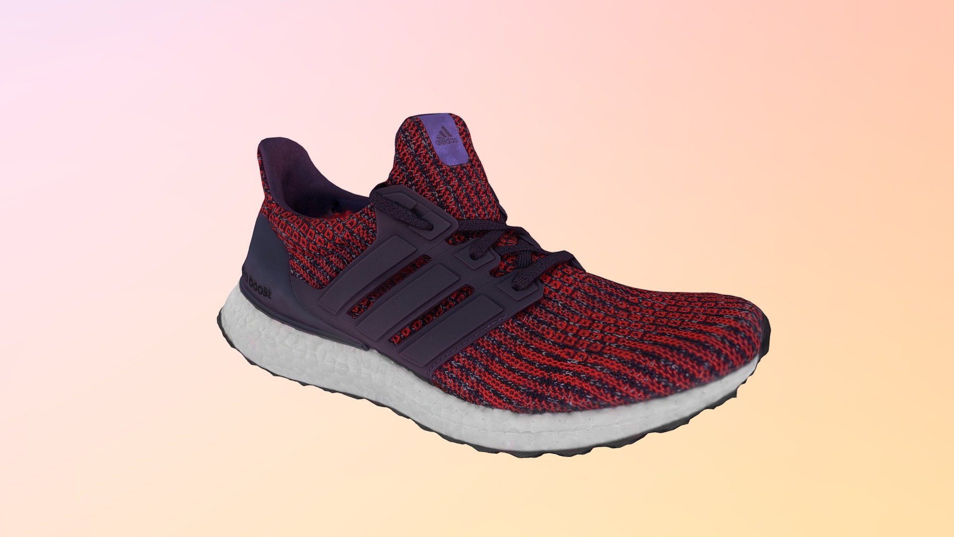 Adidas Ultra Boost Sneaker Red Sneakers Shoes