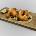 Alta Calidad – Crispy Temura Shrimp Tacos