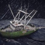 andrea gail fisherman challenge 3d model
