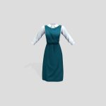 Anime Style Maid Or School Uniform Dress