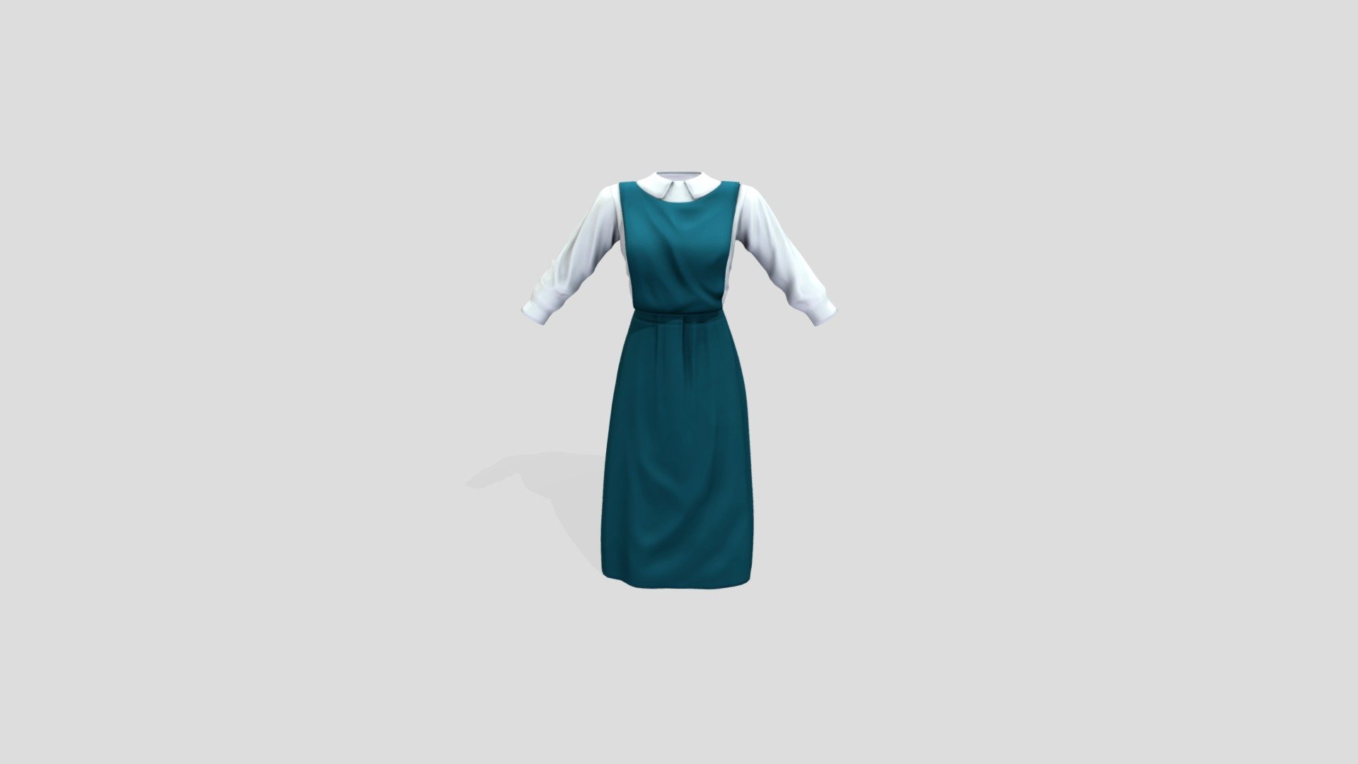 Anime Style Maid Or School Uniform Dress