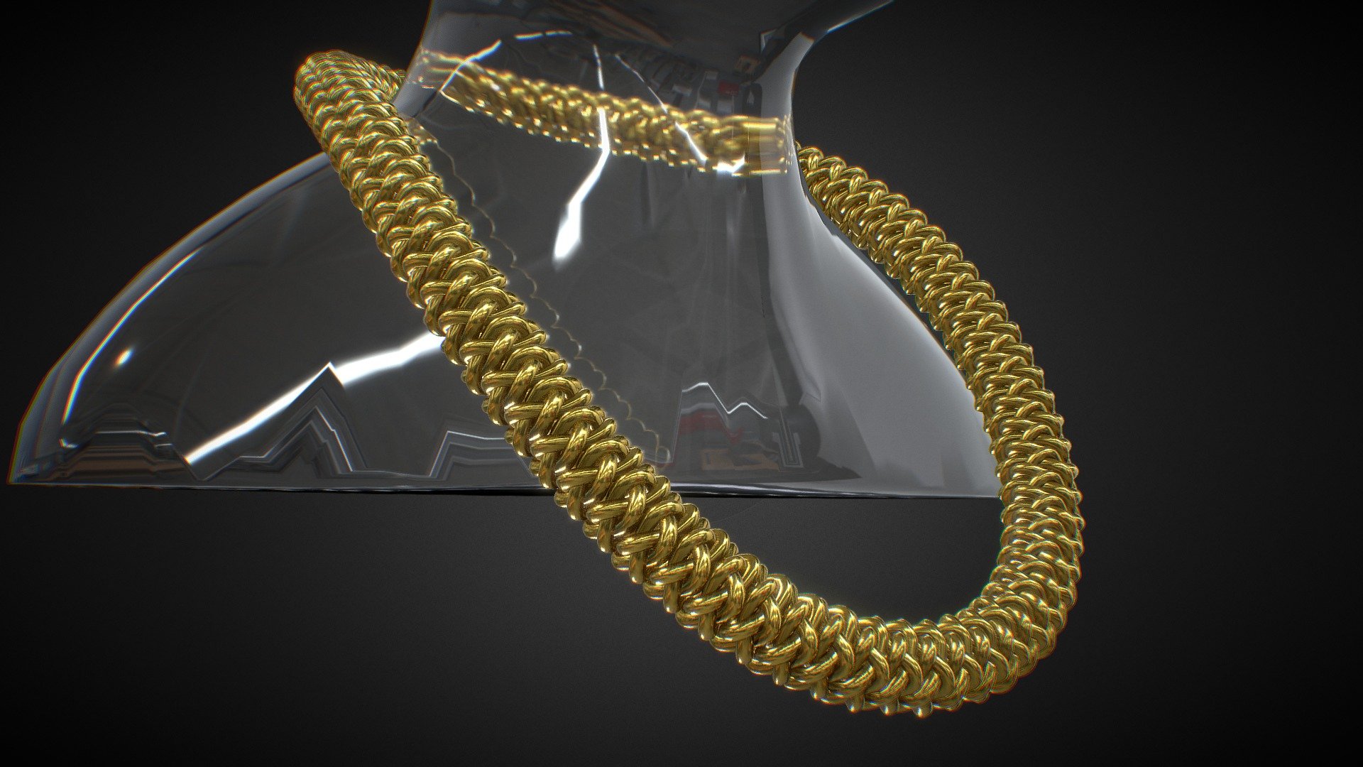 Archemedian Spiral Chain