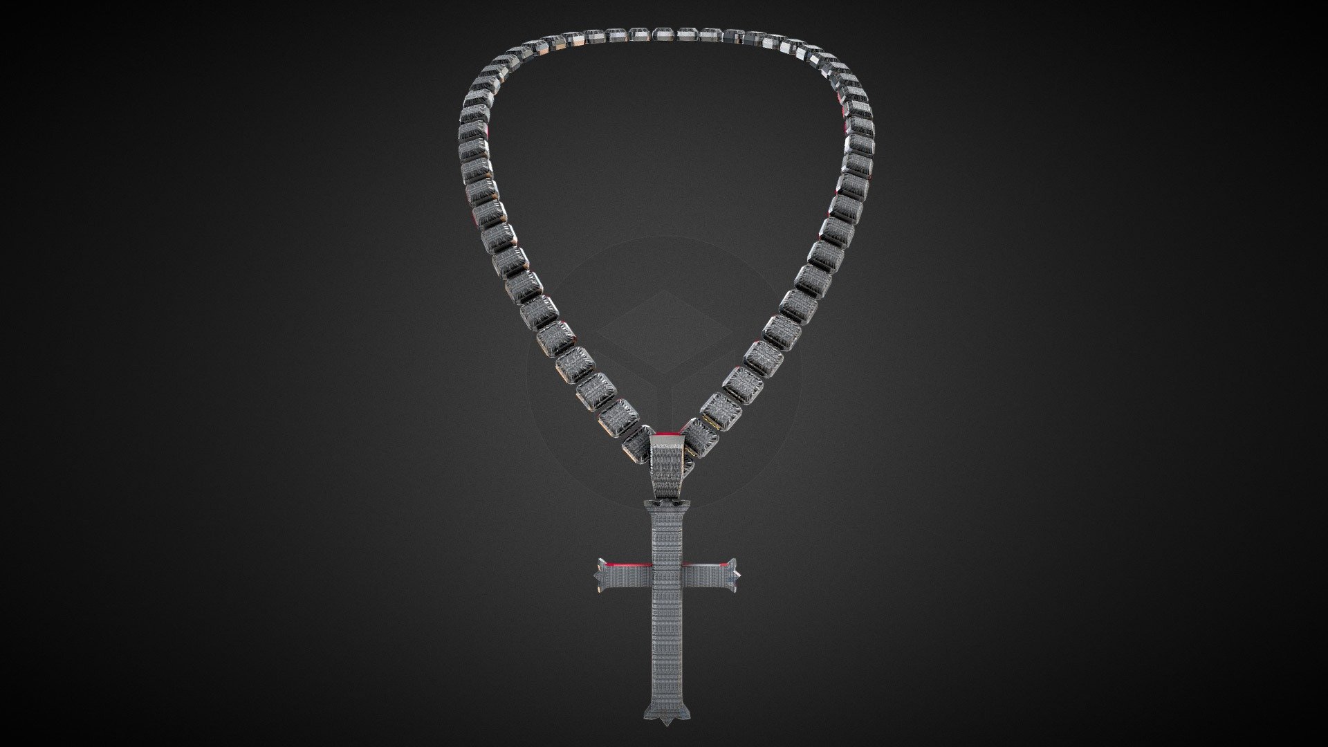 Big Cross Necklace