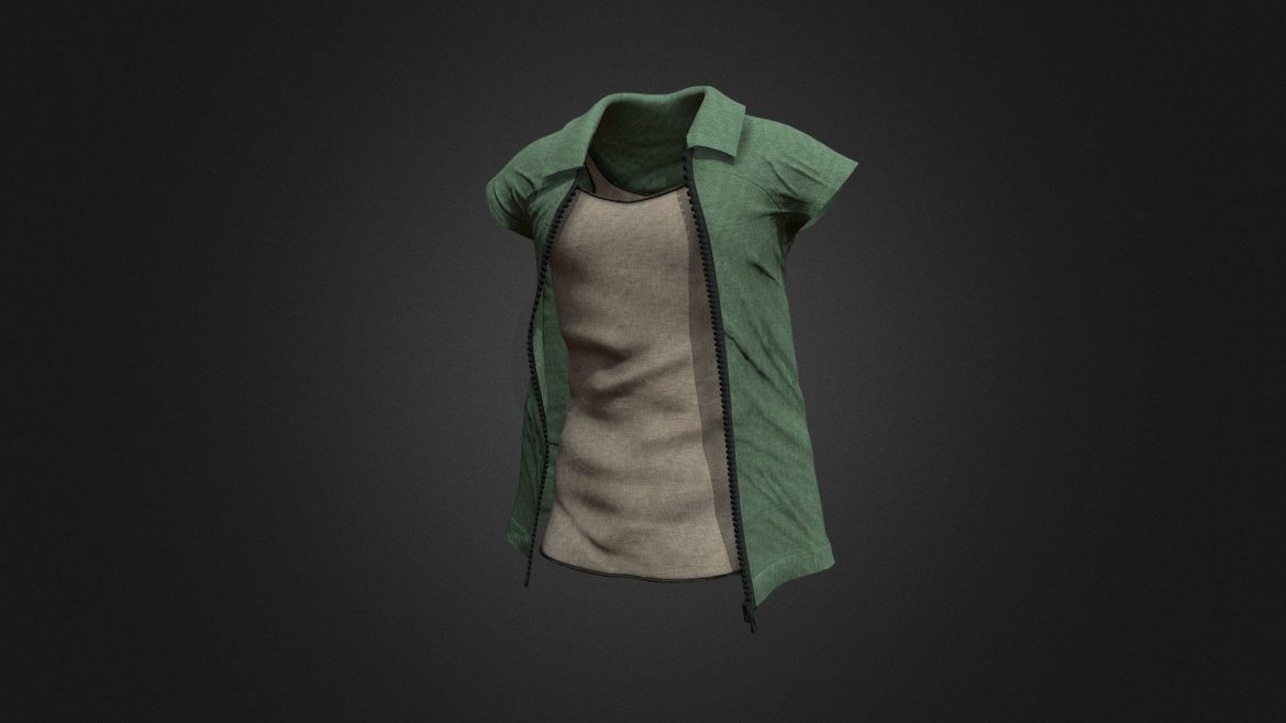 clothing set 3 3d model