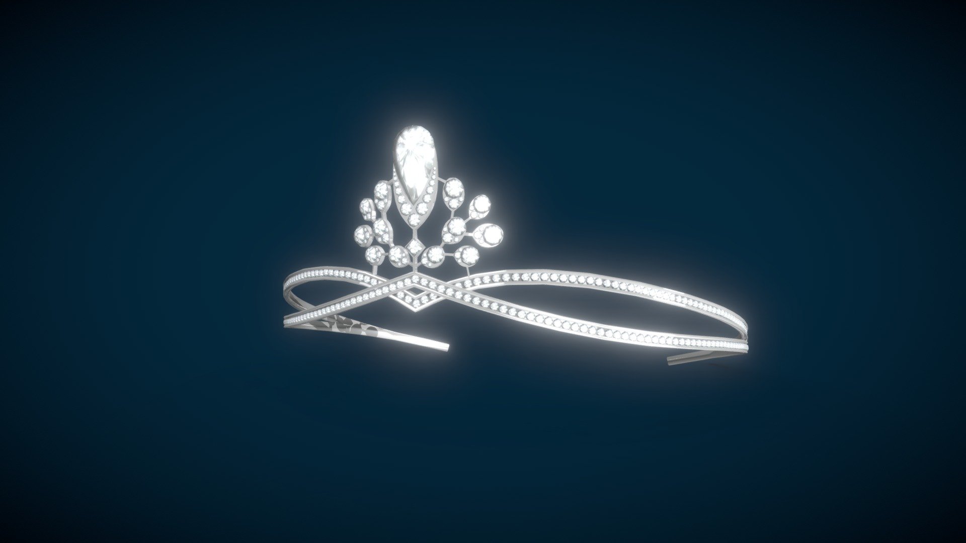Diademe Josephine CHAUMET Low Poly